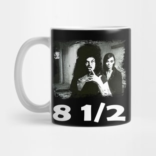 Fellini Fantasy Couture 8 1/2 Movie Iconic Fashion Graphic Tee Mug